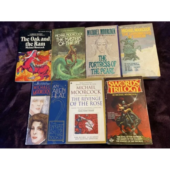 Michael Moorcock 7 Books Science Fiction Fantasy Vintage Book Lot #3 - Picture 1 of 8
